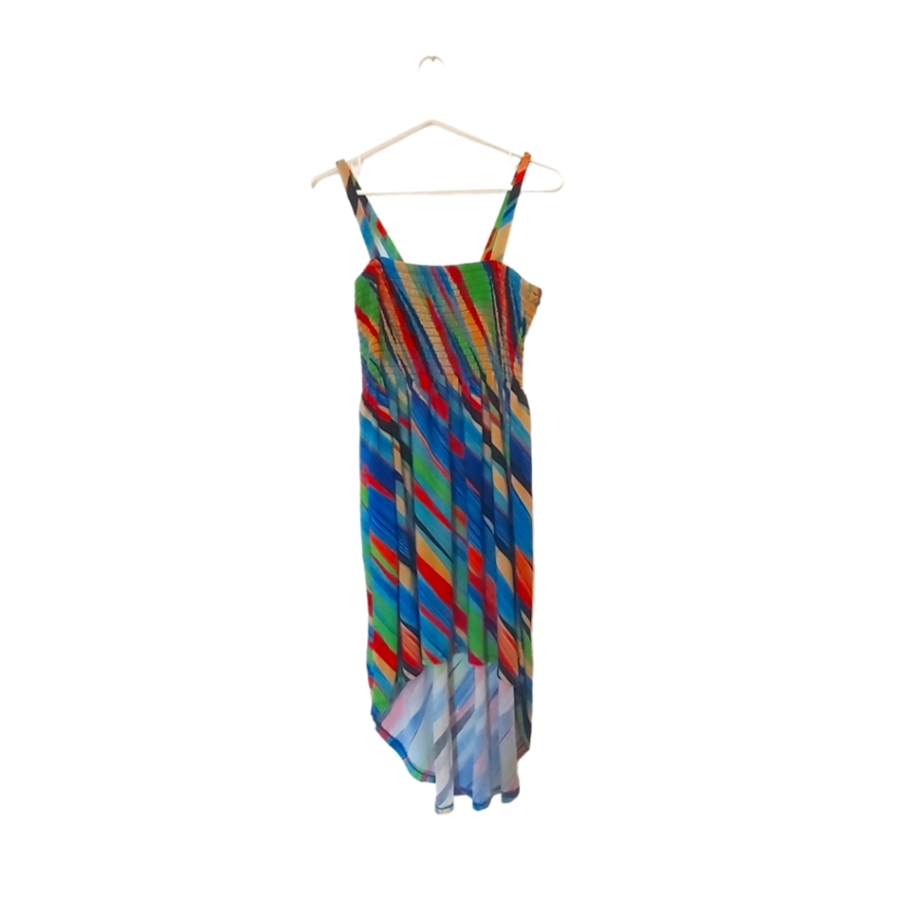Colourful, whimsical dress